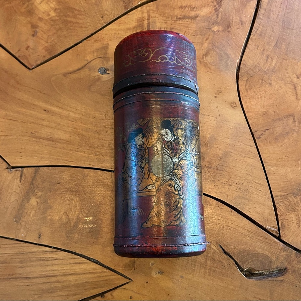 Vintage Chinese Kau Chim Chi Chi Fortune Telling Sticks in Original Red Case - Picture 3 of 8